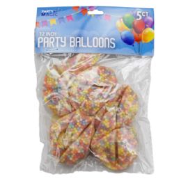 144 Bulk Party Magic Siriusstex Balloons 5ct 12in