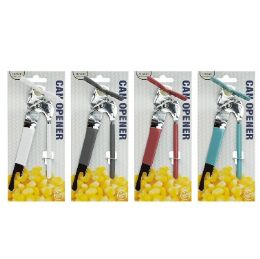 96 Bulk Can Opener Stainless Steel Asst Colors 6.6x2.3in