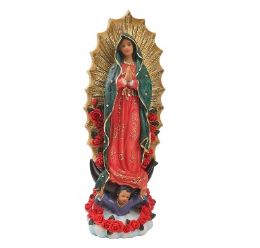 12 Bulk Bh Guadalupe Figurine Poly 12in