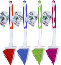24 Bulk Bh Plastic Dish Brush 4 Colors