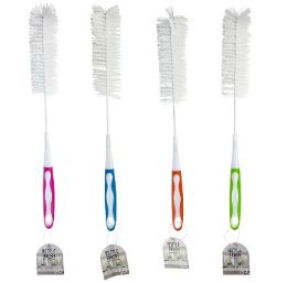 24 Bulk Bh Plastic Bottle Brush 2 In 4 Colors