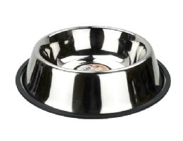 24 Bulk Bp Ss Pet Bowl Xl 11.75x9x3.25in 64oz