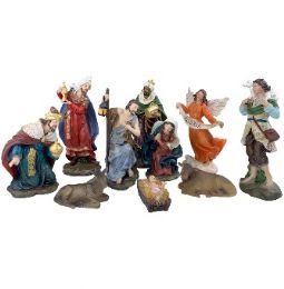 2 Bulk Nativity Set 10pc 8 Inches