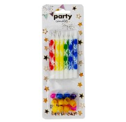 288 Bulk Birthday Candle W Holders