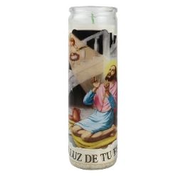 12 Bulk Candle San Alejo 8 inches