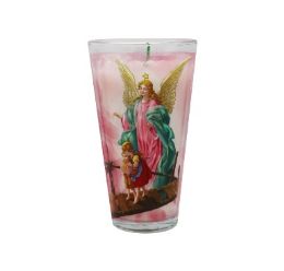 20 Bulk Candle Limonero Angel De La Guarda 5in