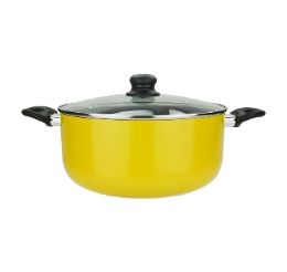 6 Bulk Bh Dutch Oven Pot Yellow 8.5qt