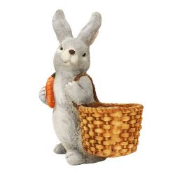 2 Bulk Bh Rabbit Pot W Basket 12x8x18 in