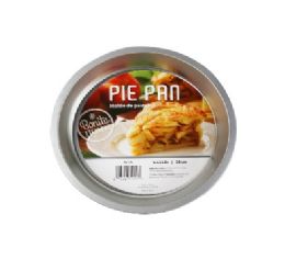 48 Bulk Bh Metal Pie Pan 8.625x1.25 in