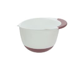 20 Bulk Bh Pp Mixing Bowl Soft Grip 1.4l Mauve