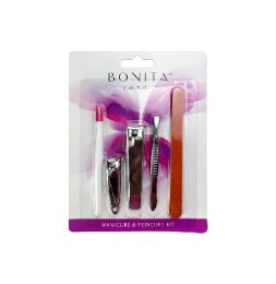144 Bulk Bc Manicure & Pedicure Kit 5pc 52g