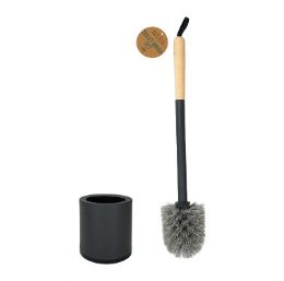 24 Bulk Bh PP-Wood Toilet Brush Set
