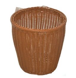 8 Bulk Plastic Basket Trash Bin 10 X 10.25 Inches