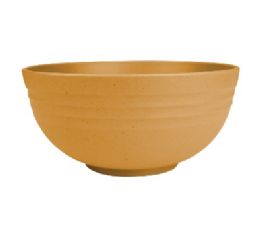 72 Bulk Nh Wheat Straw Bowl 5.90in Yellow