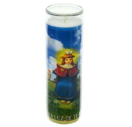 12 Bulk Candle Santo Niño De Atocha 8 inches