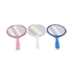 96 Bulk Bc Hand Mirror 3 Colors 5.7x10.4 in