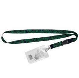 480 Bulk Bh Lanyard Badgehldr Cannabis Gr 22in