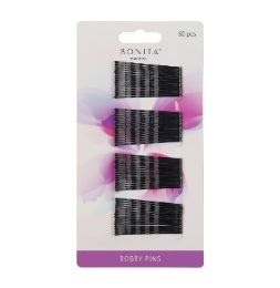 144 Bulk Bc Black Bobby Pins 60pcs