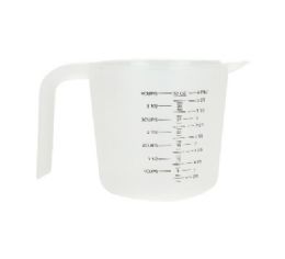 24 Bulk Bh Plastic Measuring Cup 1 Ltr
