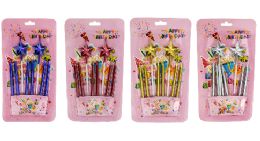 288 Bulk Birthday Candles 6pc Candles + 2 Stars