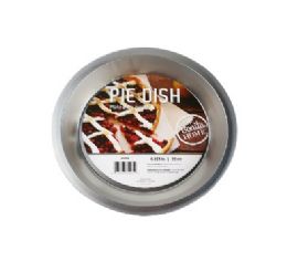 48 Bulk Bh Metal Pie Dish Pan 8x1.5 in
