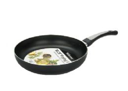 12 Bulk Bh Alum Nonstick Fry Pan Black 7.75in