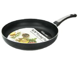 12 Bulk Bh Alum Nonstick Fry Pan Black 11.75in