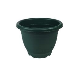 48 Bulk Bh Plastic Garden Planter Green 8.4x6.5i