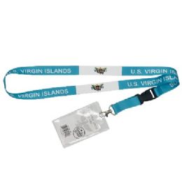 480 Bulk Bh Lanyard Badge Hldr Us Virgin Isla