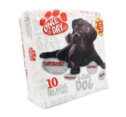 8 Bulk OncE-A-Day Potty Pads 10ct+5bonus 24x24