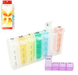 48 Bulk Bc Pp Weekly Pill Organizer 7.6x4.2x1.45
