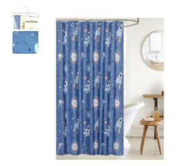 24 Bulk Shower Curtains W Hooks 71 Inches