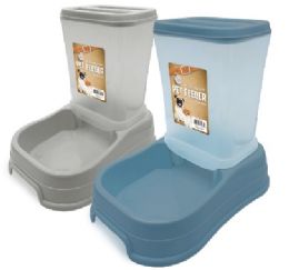 48 Bulk Bp Pet Feeder 8.5x5.75x2.5in Pl Asst
