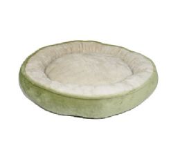 6 Bulk Bp Pet Bed Sm Fleece Green 19.5in