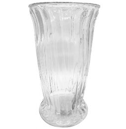 6 Bulk Glass Clear Cone Cup Vase 8 X 12 Inches