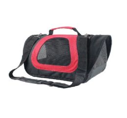 10 Bulk Bp Poly Pet Red Carrier Lg 17.5x11x11.5i