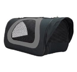 10 Bulk Bp Poly Pet Carrier Lg Grey 17.5x11x11.5