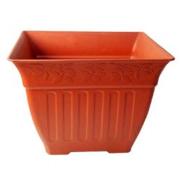 16 Bulk Bh Plastic Flower Pot D18xh15.5in