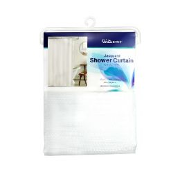 24 Bulk Bh S-Curtain W-Hooks 70x72 Wh Poly