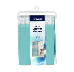 24 Bulk Bh S-Curtain W-Hooks 71in 3d Teal Peva