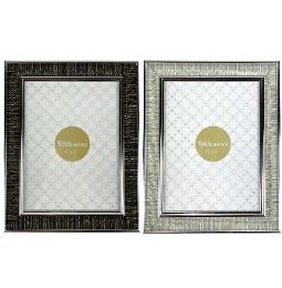 48 Bulk Photo Frame 6 X 8 Inches 2 Assorted Colors