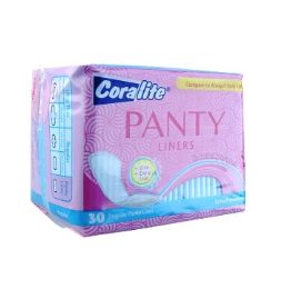 24 Bulk Coralite Panty Liners 30ct