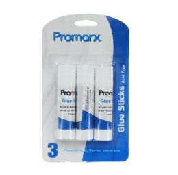 48 Bulk 3ct Glue Sticks 9g Each