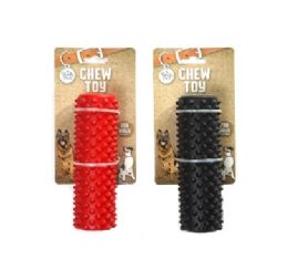 48 Bulk Bp Plastic Chew Toy Stick 6.75in 2 Asst