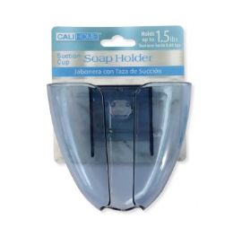 24 Bulk Ch Soap HoldeR-Suct Cup Bl 3.5x3.5x1.75i