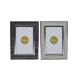 96 Bulk Photo Frame 4 X 6 In Assorted Metallic Colors