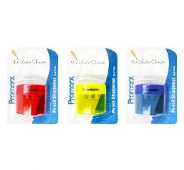48 Bulk Promarx Pencil Sharpener Asst Colors