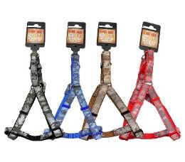 96 Bulk Bp Dog Harness Sm 4 Asst Reflective
