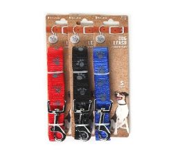 96 Bulk Bp Dog Leash Sm 5-8x48in 3 Asst Paws