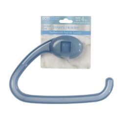 18 Bulk Ch Towel HoldeR-Suct Cup Bl 7x4.75x0.5in